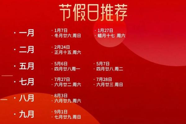 2024年1月结婚吉日一览表(2024年1月结婚吉日一览表大全)