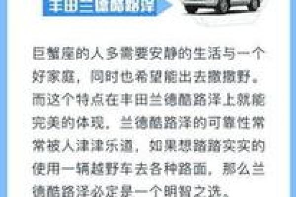 十二星座什么车最适合自己开