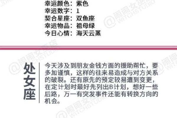 星座运势女巫店最新一周