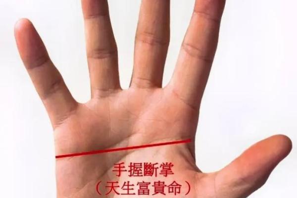 风水断掌的男人的命好不好