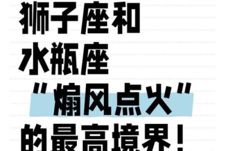 太阳星座狮子和月亮水瓶合适吗