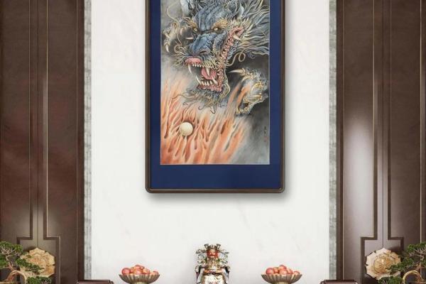 挂龙画的风水