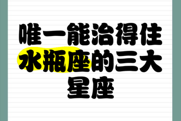 水瓶座跟哪个星座有纯粹的爱情