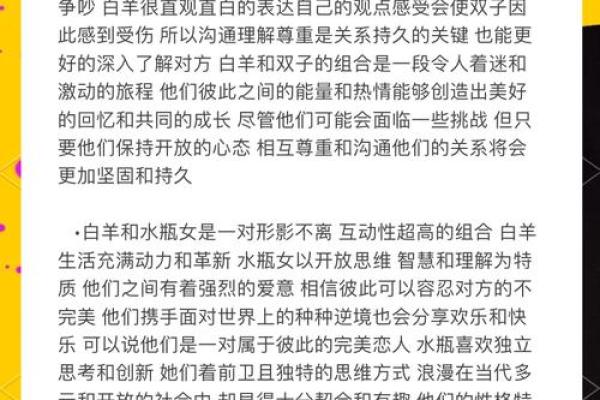 十二星座双子座女和白羊座男配吗