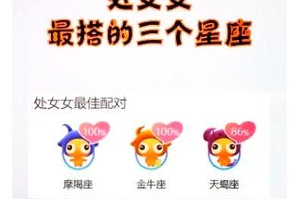 处女座女与哪个星座合适