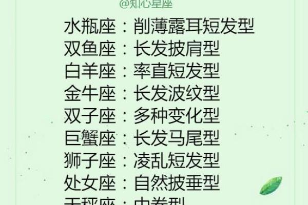 十二星座专属头发怎么梳好看