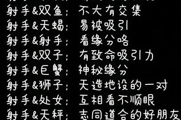 射手座最合适的闺蜜是什么星座