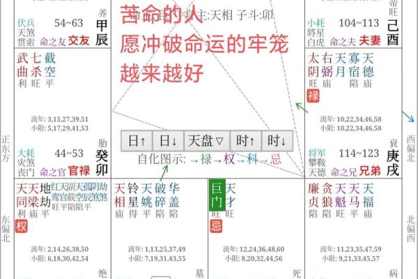 紫薇斗数阴阳五行生克制化