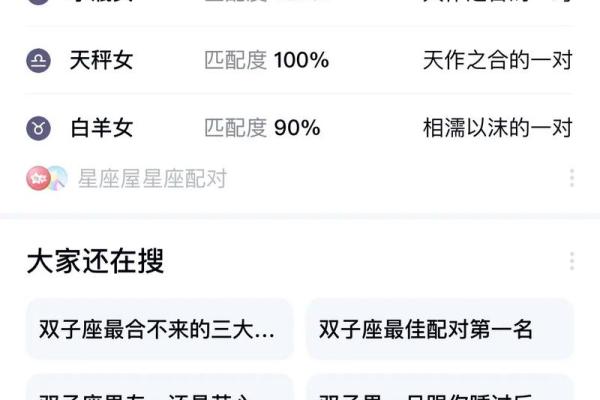 双子座最适合哪个星座配对呢