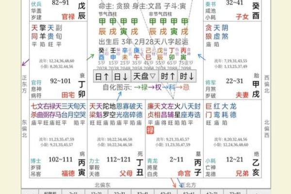 紫薇斗数排宫
