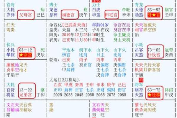 紫薇斗数排宫