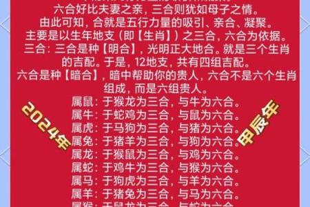 八字十二地支三合六合详细解说