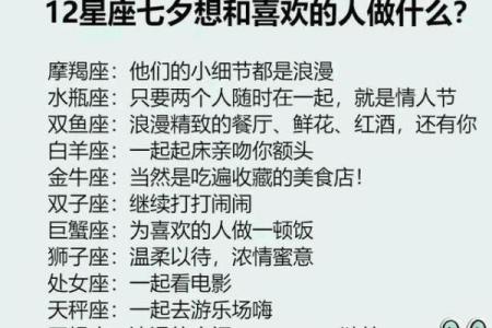 12星座女七夕前搞定男神的攻略