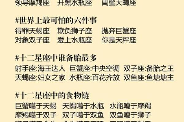 十二星座谁最善良 心地最善良的星座排行榜