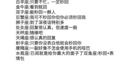 十二星座聊天开头一般说什么好 必备聊天问题
