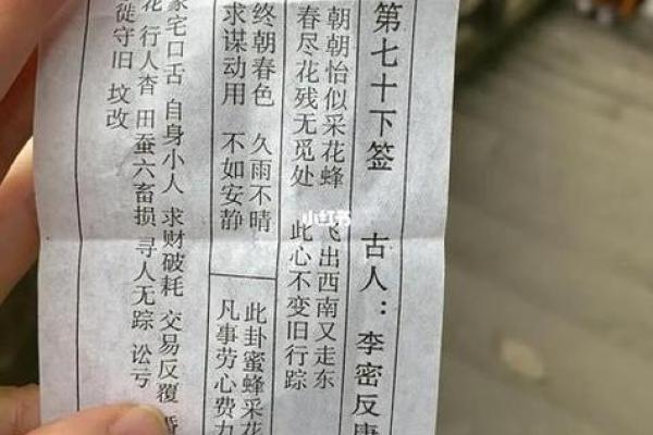 解签观音灵签38签