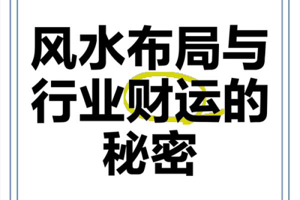商业风水：旺财运与成功的秘密