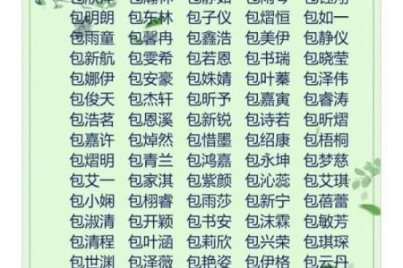 生辰八字起名字