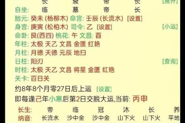八字算喜用神和忌用神