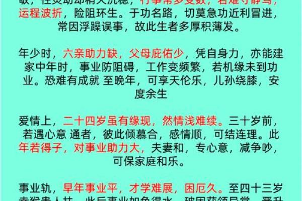 1994年生肖狗命的八字分析与运势预测