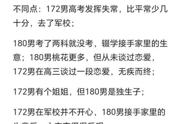 相同八字