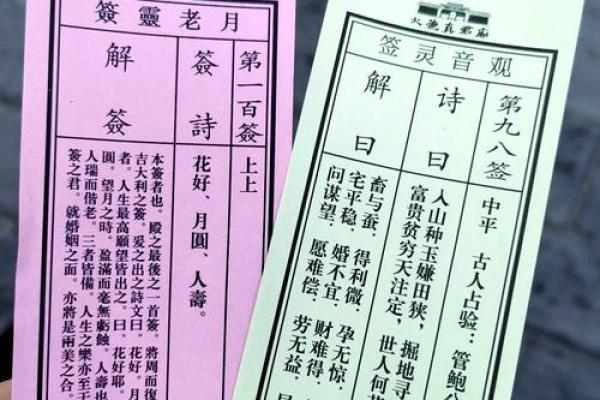 观音灵签第36签姻缘婚姻