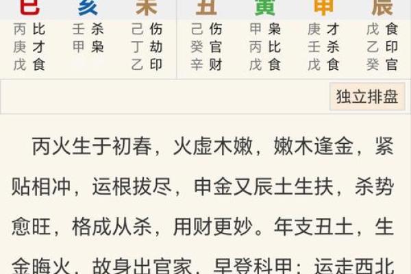 八字命理中的“岁运并临”解读
