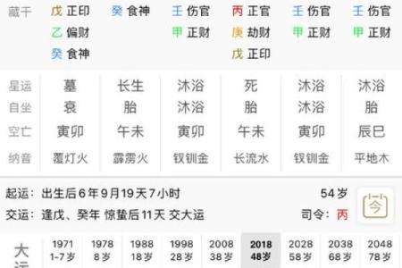 八字命例详解