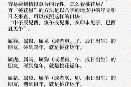 桃花劫的八字