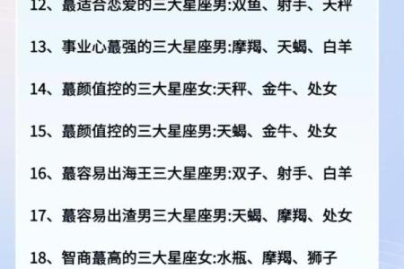 哪个星座不主动找人