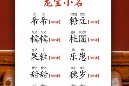 生辰八字起小名
