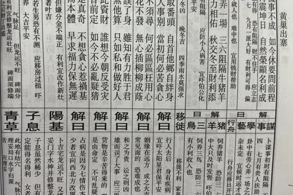 武帝灵签详解