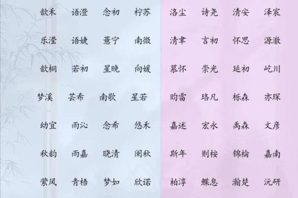 宝宝八字起名