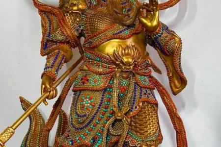财神天王像115万成交！关圣帝君64万成交！北京财神造像成交盘点
