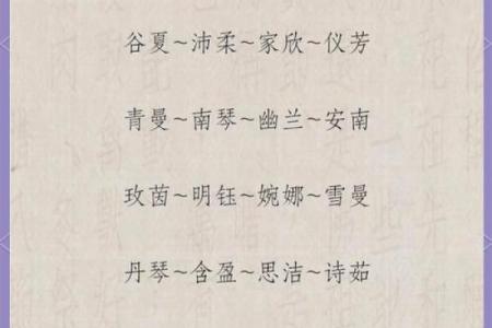 带有诗意的qq名字女孩名字大全