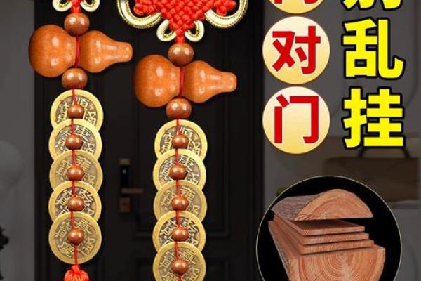 风水铜钱十帝钱可以挂在大门后面吗