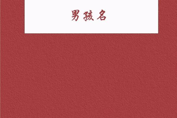 2019年4月4号子时出生的男孩应该起什么样的名字姓名