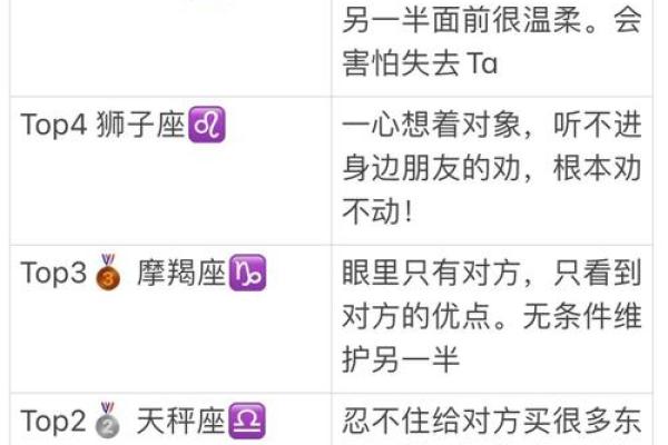 必看！十二星座陷入爱情的表现