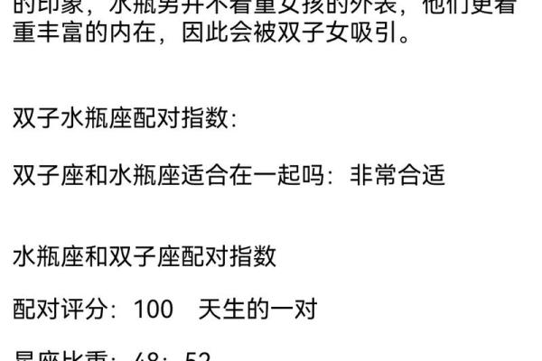 天秤座男和水瓶座配对怎么样