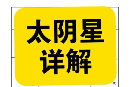紫微斗数之诸星值限年运气推断：太阴星之限年