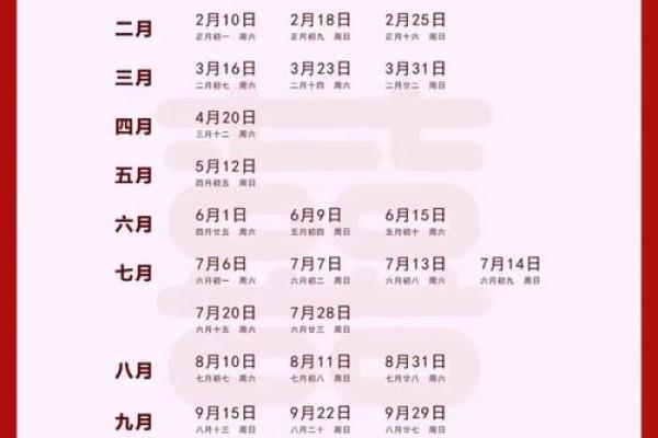 结婚吉日的确定