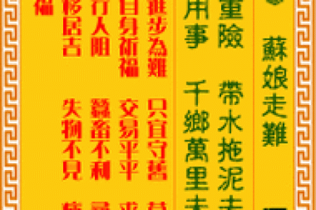 观音灵签第六十签事业解签