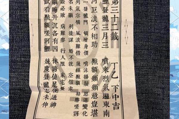 观世音菩萨灵签第三签