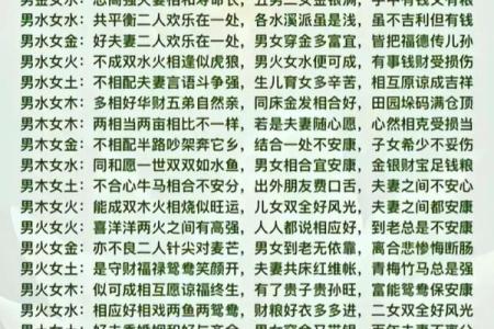 金命与木命婚配吗 五行配对合婚