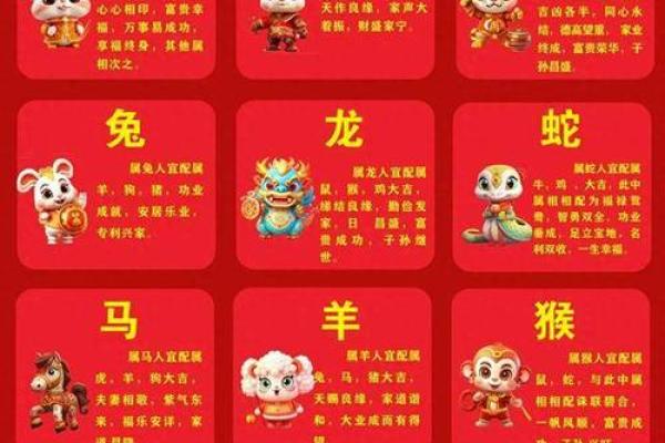 十二生肖顺序配对