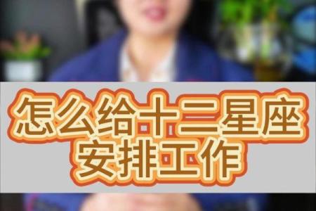 十二星座适合做哪个工作