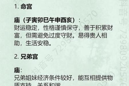 紫微斗数诸星落诸宫之：官禄宫