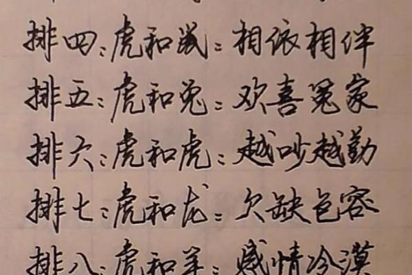 生肖属相配对表 十二生肖属相配对表