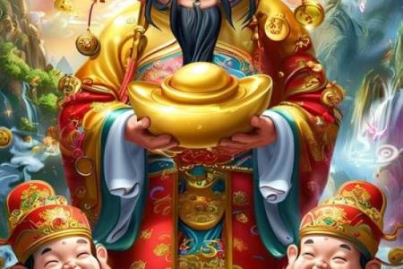 财神在元宝上面成语