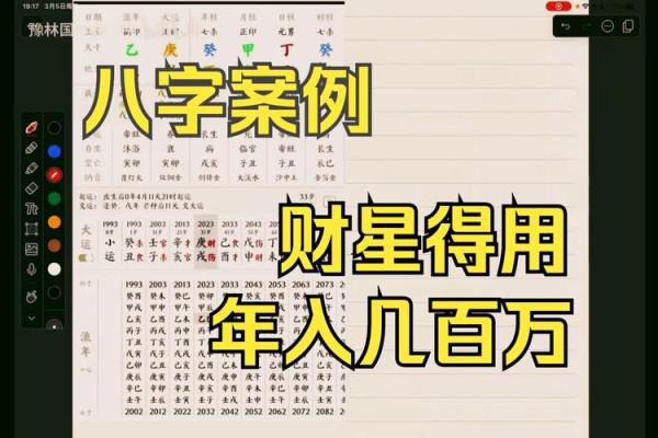 八字财重